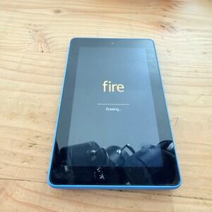 Fire 7 Tablet 5th Gen SV98LN Blue 8GB WiFi 7in Display Cable
